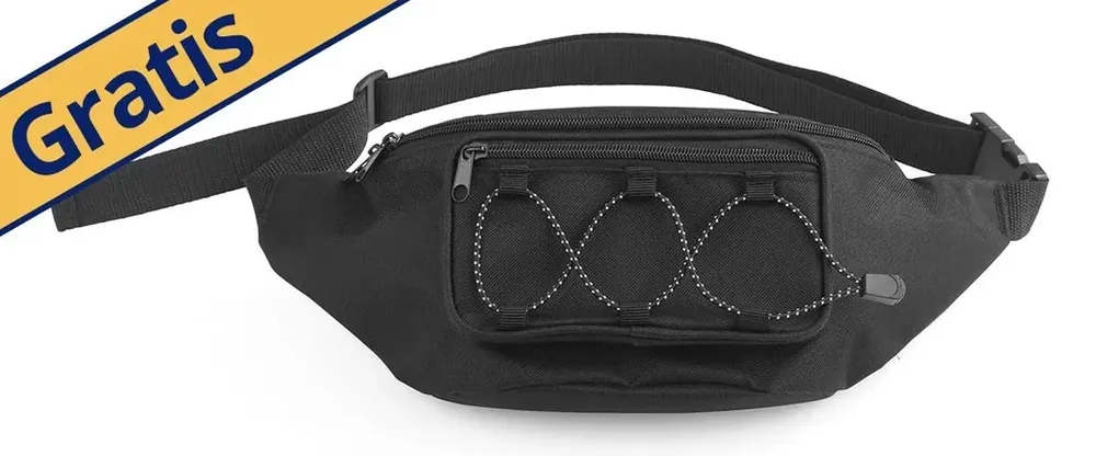Gürteltasche, Farbe schwarz Top-Angebot